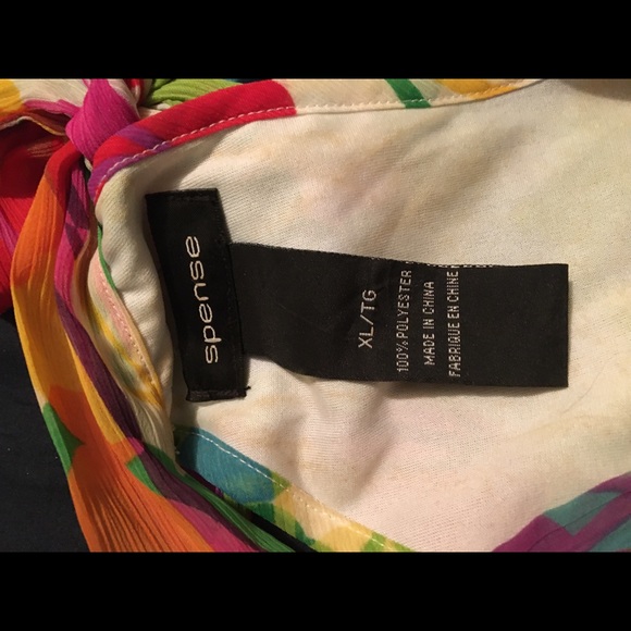 Spence floral dress top. - Picture 2 of 2